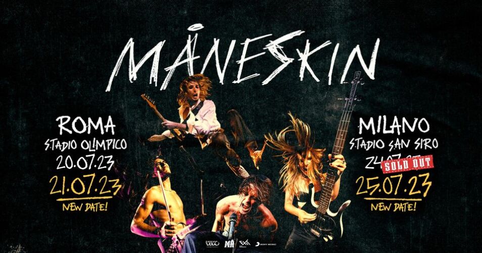 i-maneskin-in-concerto-allo-stadio-olimpico-di-roma